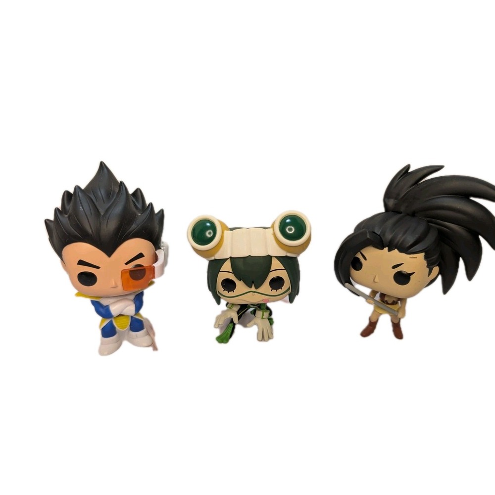 Lot Of 3 Funk Pops, My Hero Academia And‎ Dragon Ball Z
